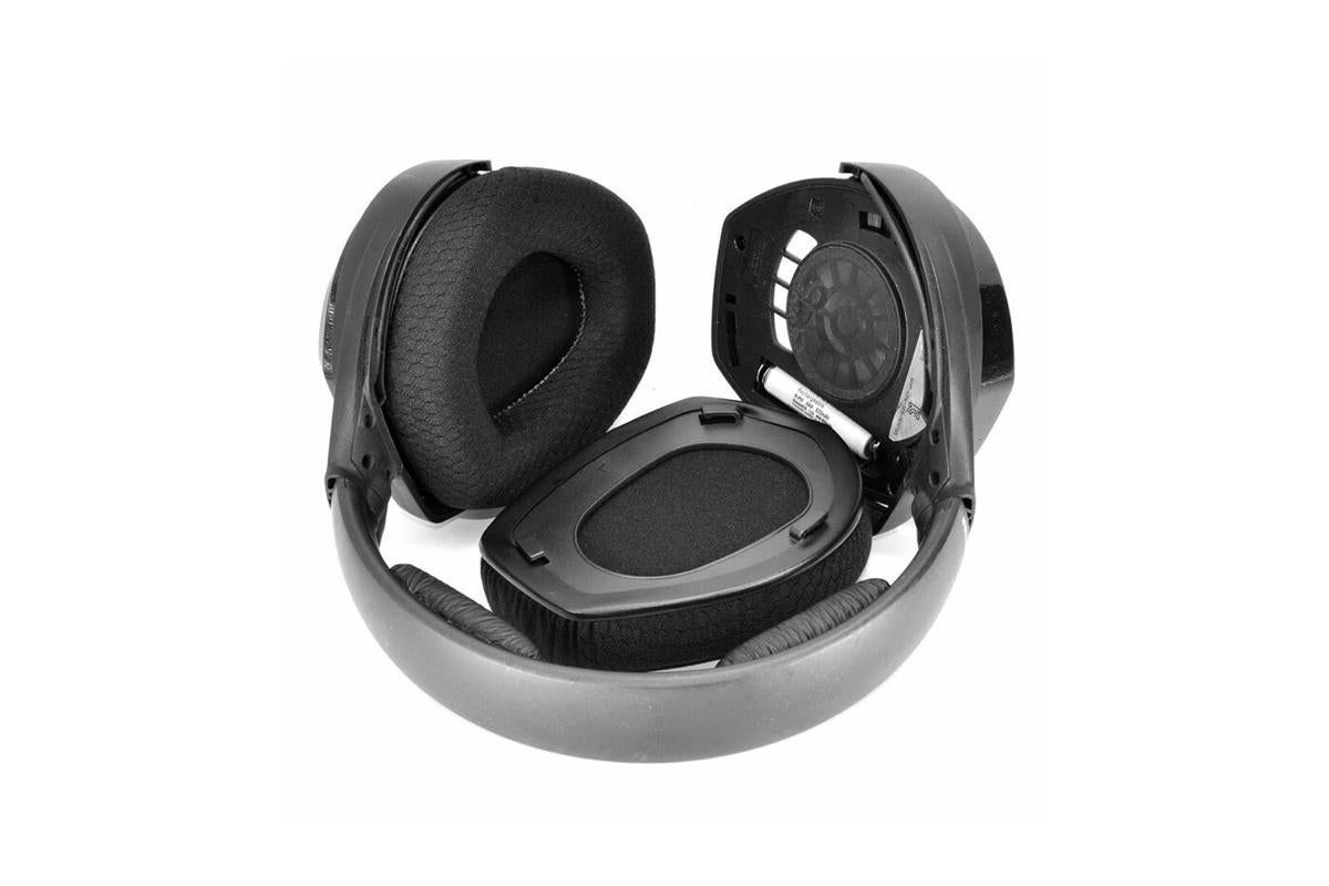 Replacement Ear Pads Cushions Mesh Cover For Sennheiser HDR RS165/175 -Protein Leather Style โ image 3