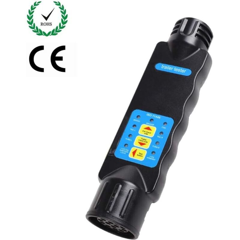 13 Pin Trailer Tester, 13 Pin Car Trailer Tester, 12V Trailer Tester 13 Pin Lights Wiring Circuit Diagnostic Tools (13 — image 2
