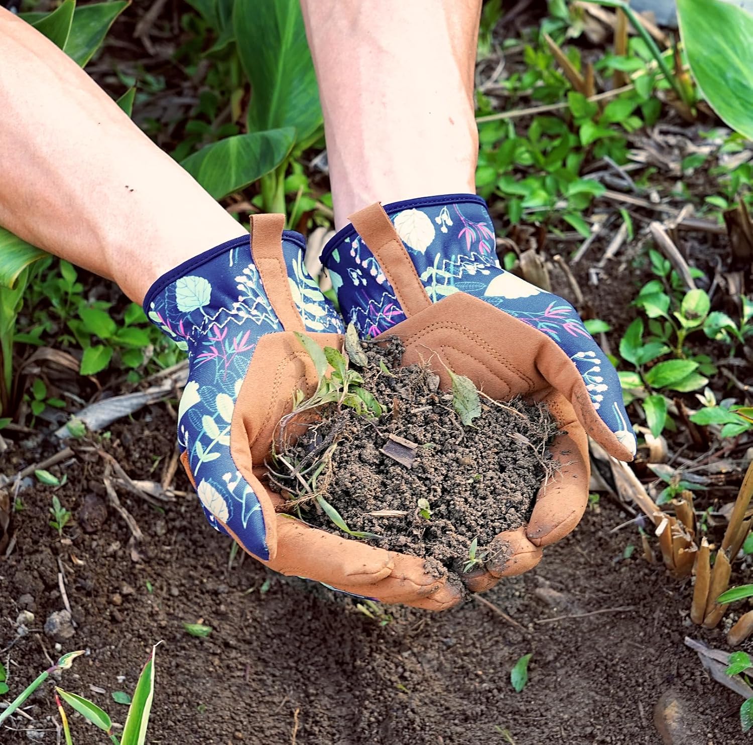 Gardening Gloves for Women, Breathable leather Garden Gloves with Grip, Thorn-Proof Puncture-Resistant Work Gloves โ image 6