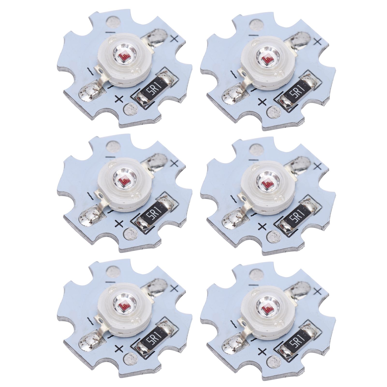 25Pcs 5V LED Chips 200LM 3W High Power LED Lamp Beads for DIY Lighting FixturesRed Light 620‑625NM — image 4