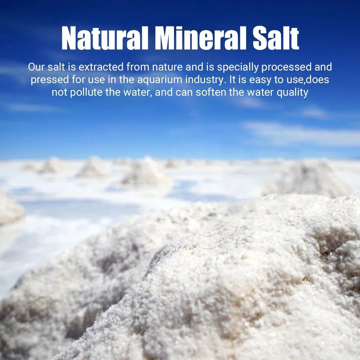Aquarium Sea Salt Water Treatment Universal Powder For Fish Tank Purification - White — image 6