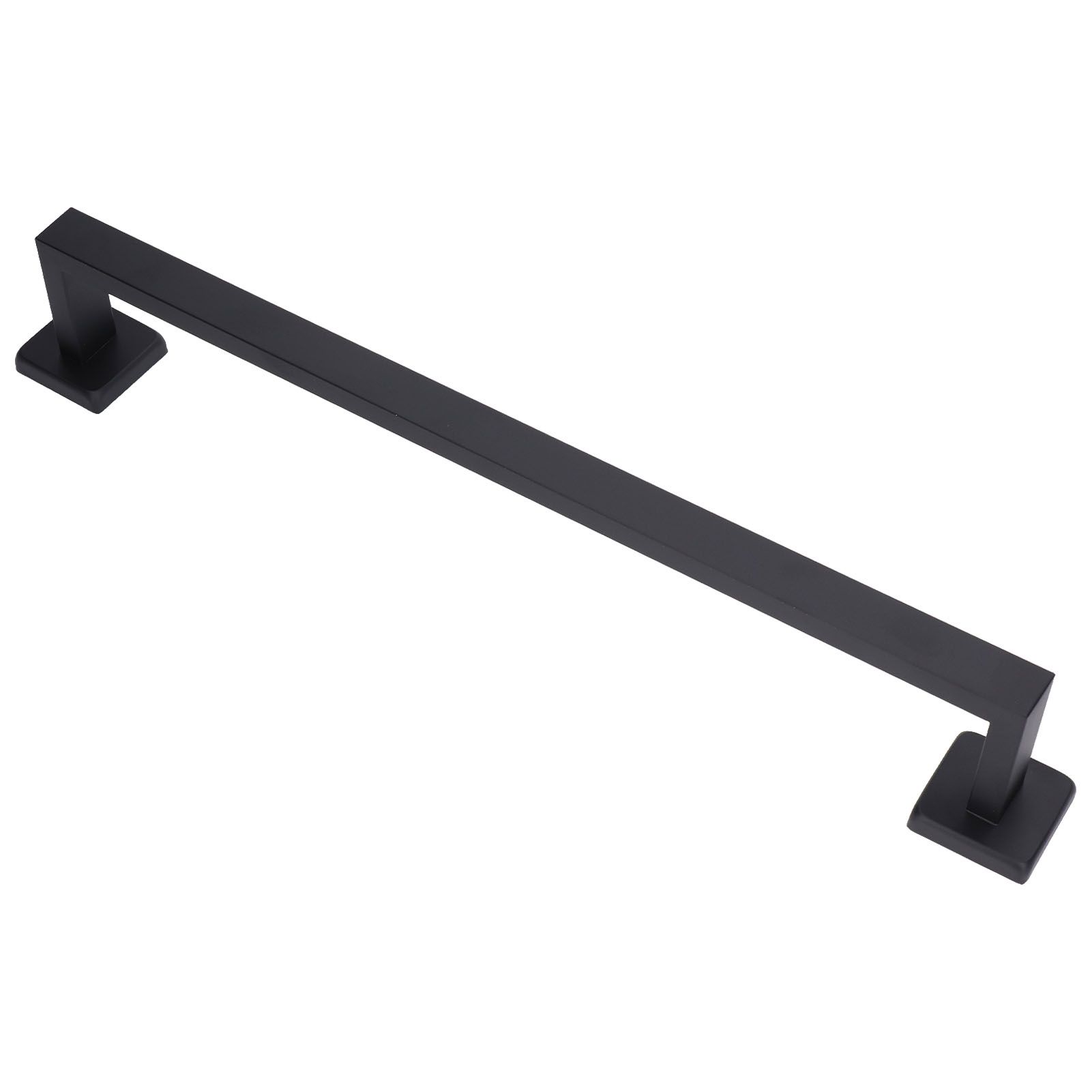 Hand Towel Holder Black Stainless Steel Fashion Design High Hardness Durable Stable Easy Installation Towel Bar โ image 4