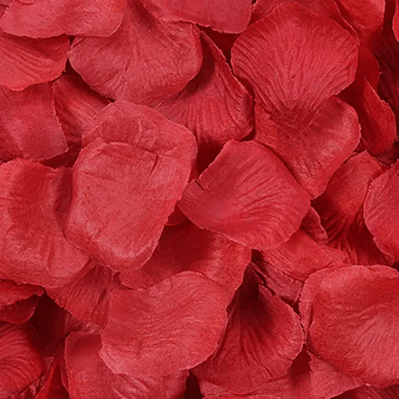 1000 PCS Silk Rose Petals Elegant Wedding or Event Decoration - Yellow โ image 4