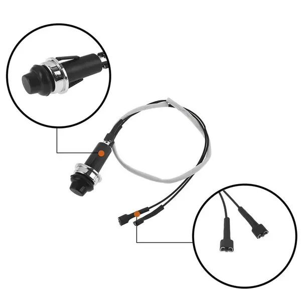 Gas Grill Igniter Replacement Compatible With Weber Spirit 200 300 210 220 For Outdoor Barbecue Grill Black — image 2