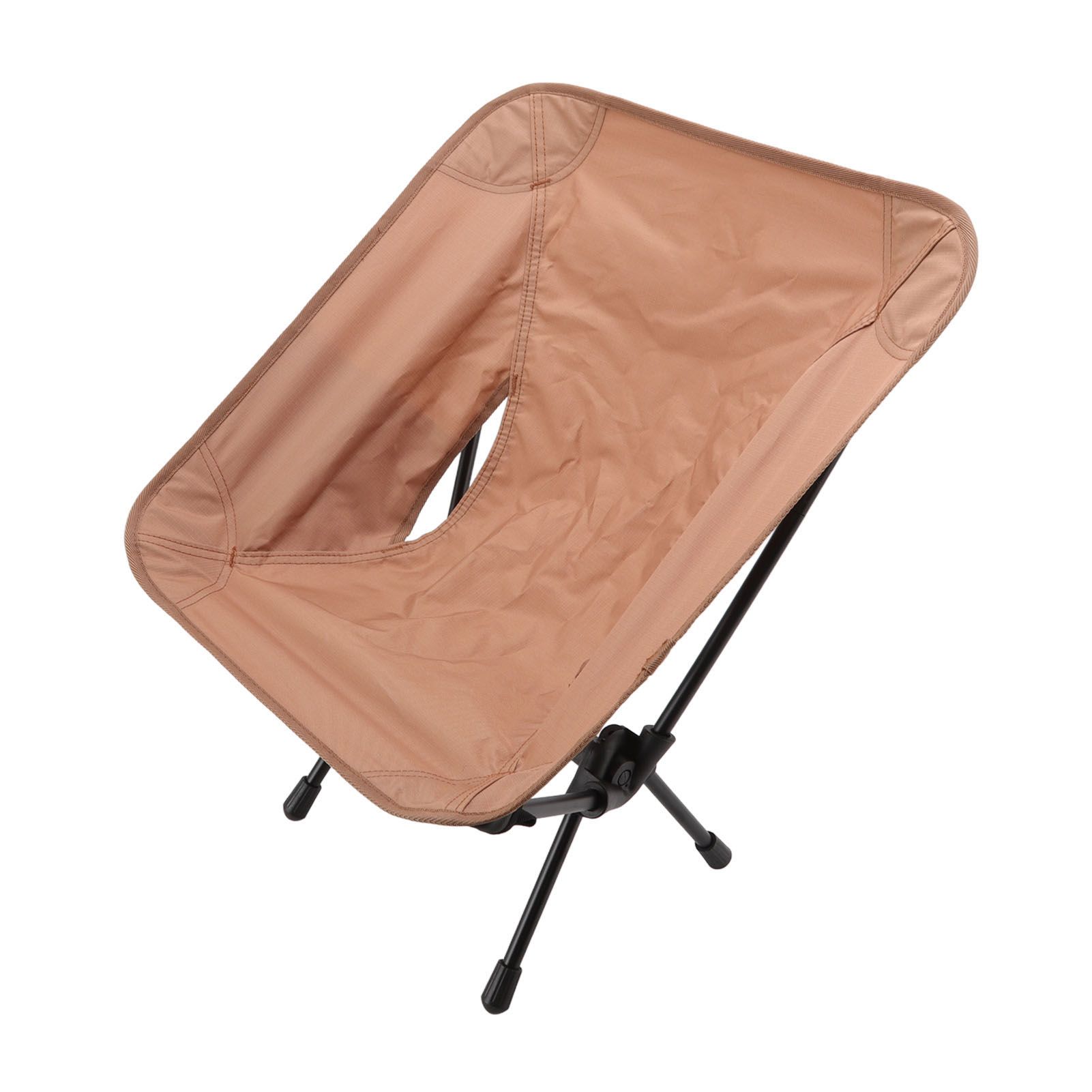 Outdoor Portable Folding Moon Chair Lightweight Leisure Camping Children Chair for Beach Fishing Sketch Sand Color โ image 2
