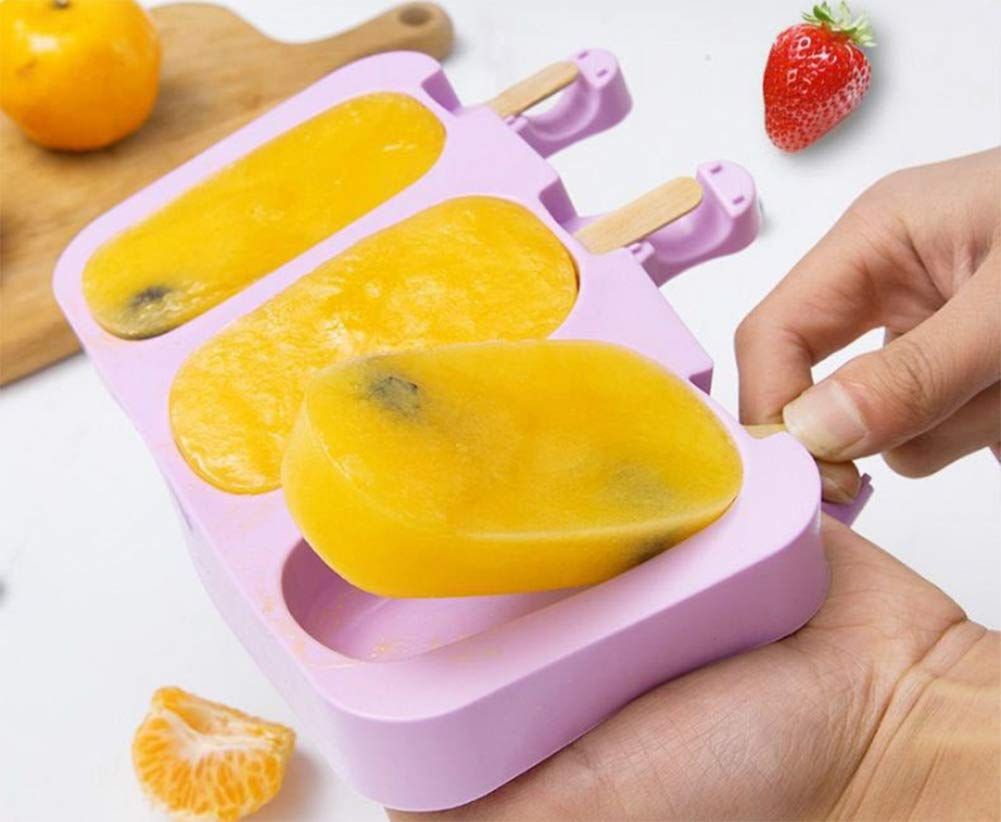 Popsicles Molds, Popsicle Maker Mold Set, Popsicles Molds with Stick, BPA Free Mini Homemade Popsicle Molds for Baby Kids โ image 4
