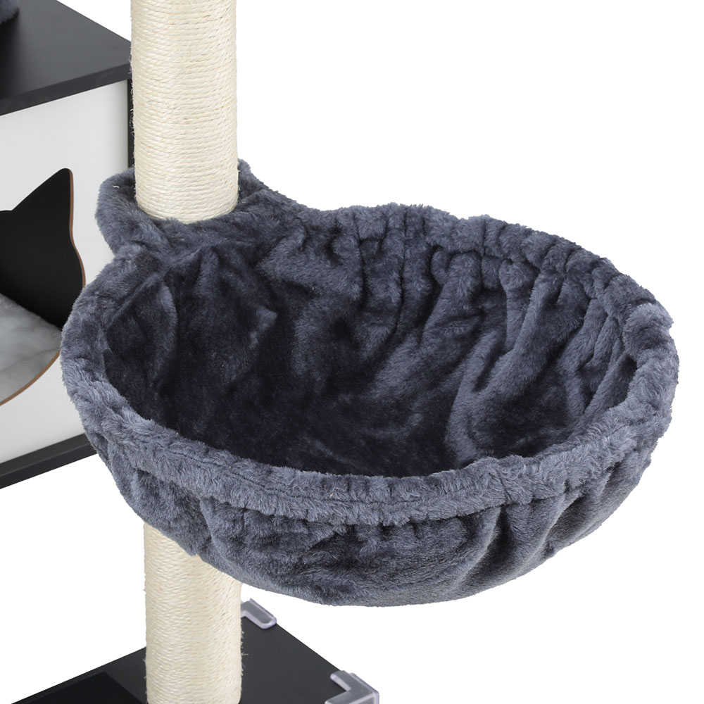 i.Pet Cat Tree Tower Scratching Post Scratcher 144cm Wood Bed Condo House Cabinet โ image 5