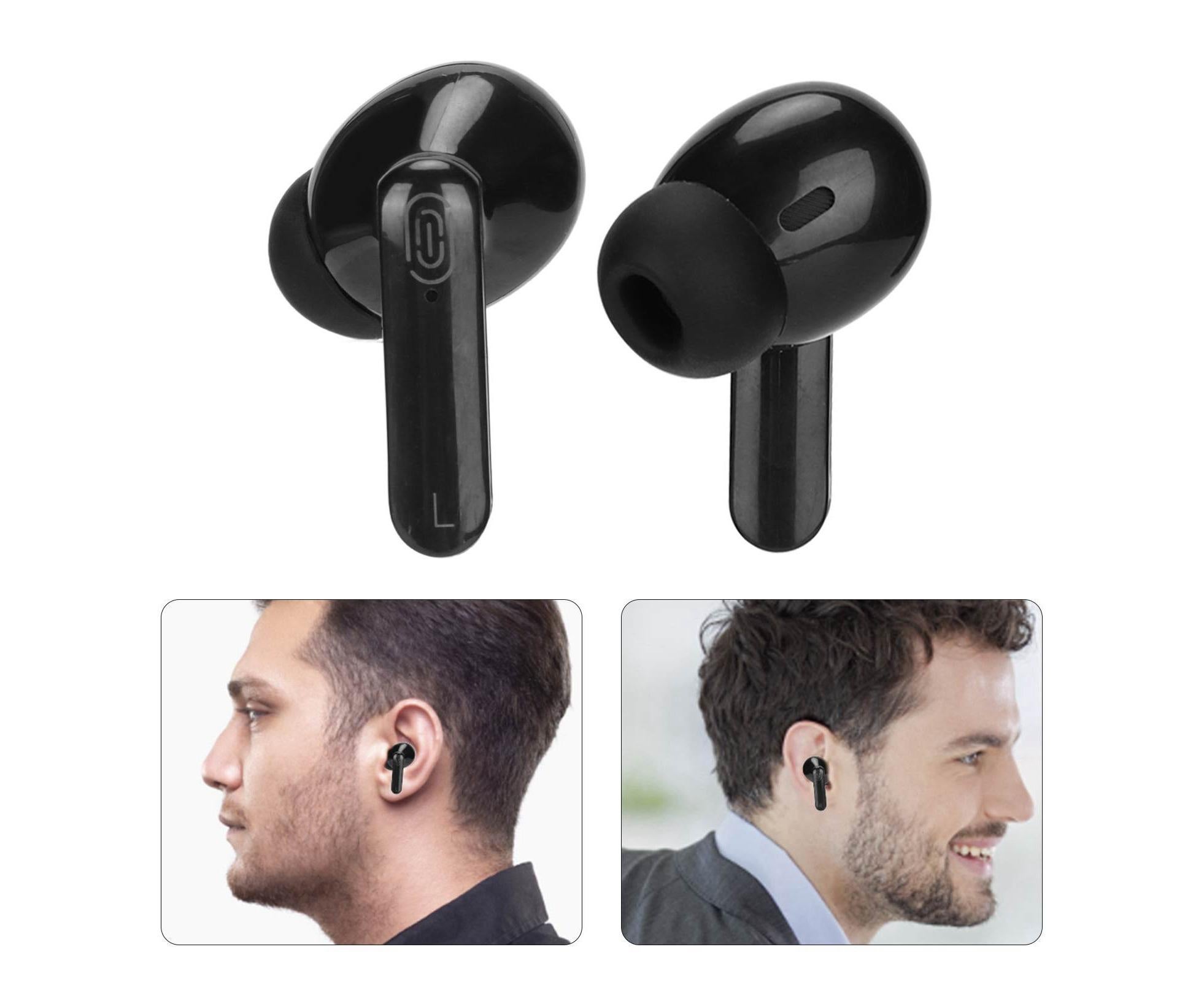 Language Translator Earbuds Multifunction 144 Languages Bluetooth Device for Travel Shopping Black — image 6
