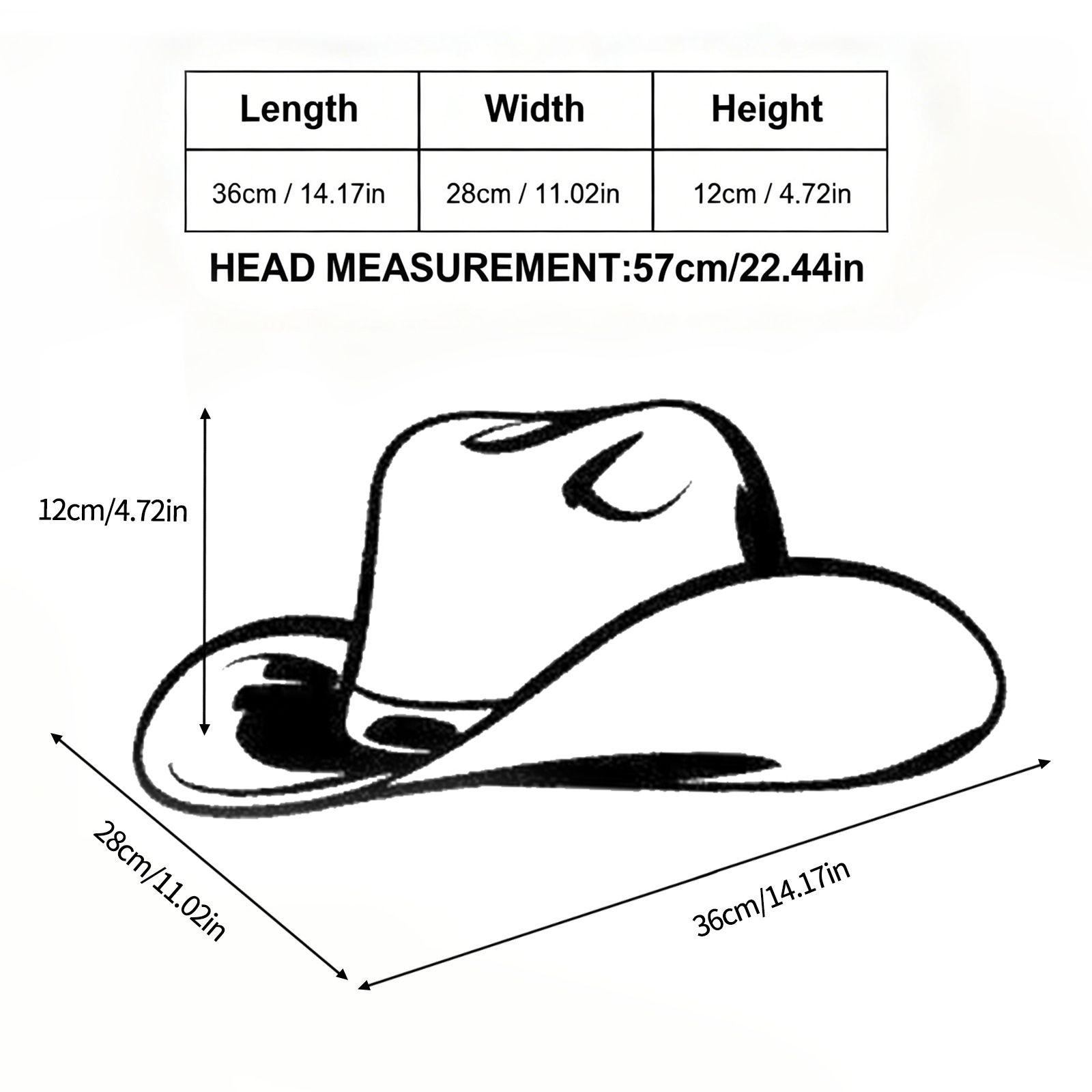 Western Cowboy Hat with Rhinestone Tassel Fringe - Black Felt-Style Party Hat with Decorative Chain for Festivals, Weddings and Stage Outfits โ image 5