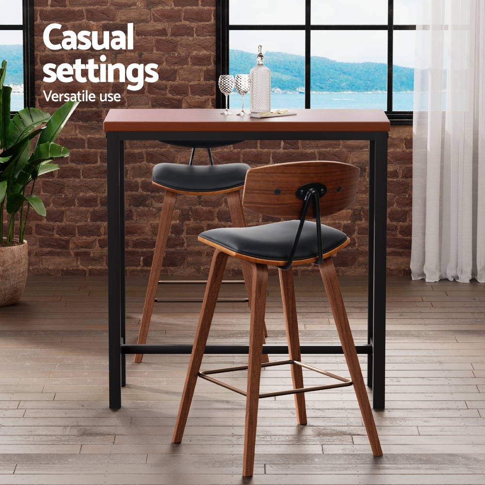 Artiss Bar Table and Stools Set Dining Desk Kitchen Chairs Cafe Pub โ image 6