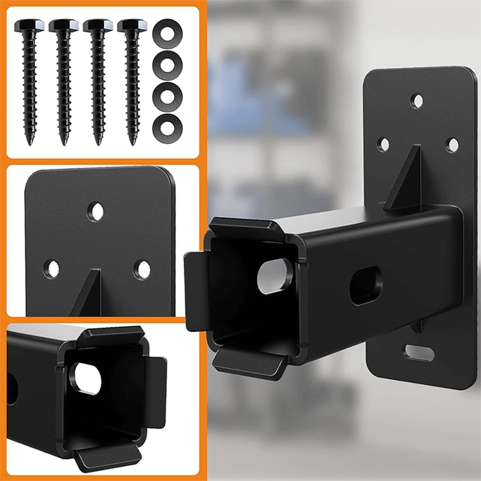 2 Inch Hitch Wall Mount Bike Rack Heavy Duty Metal Storage Holder 300lbs ty — image 3