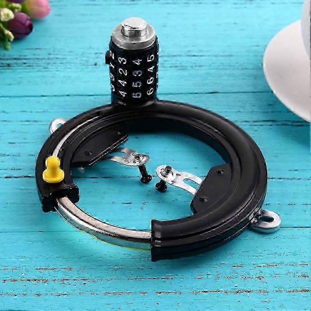 Bicycle Steel Horseshoe Lock Security Password 4 Digit Lock Anti-Theft Combination Number Code Safety Bike Bicycle Accessories — image 2