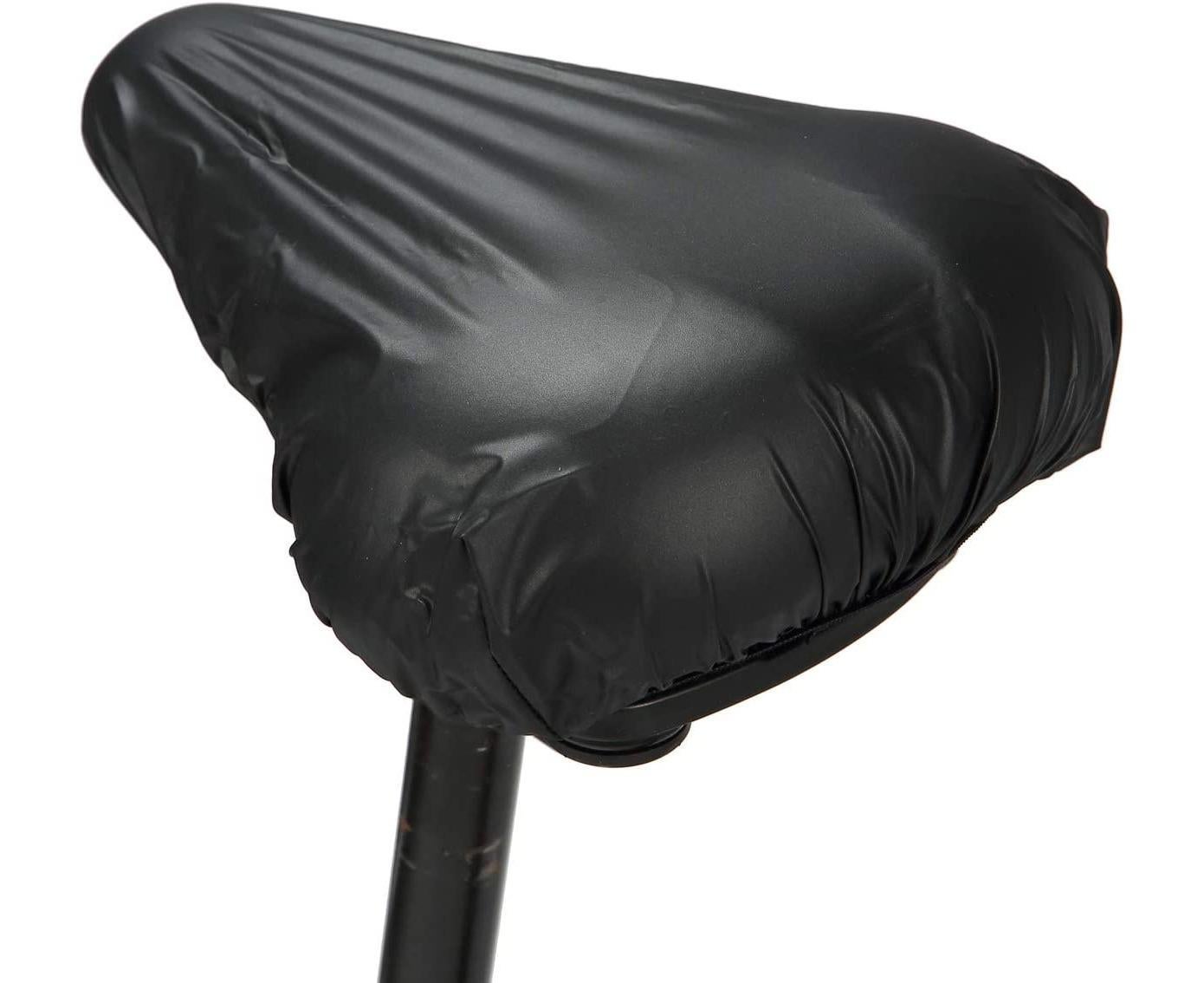 Bicycle Seat Cover, 2pcs Saddle Pad Bicycle, Elastic Waterproof Bicycle Saddle Cover (Black) โ image 3