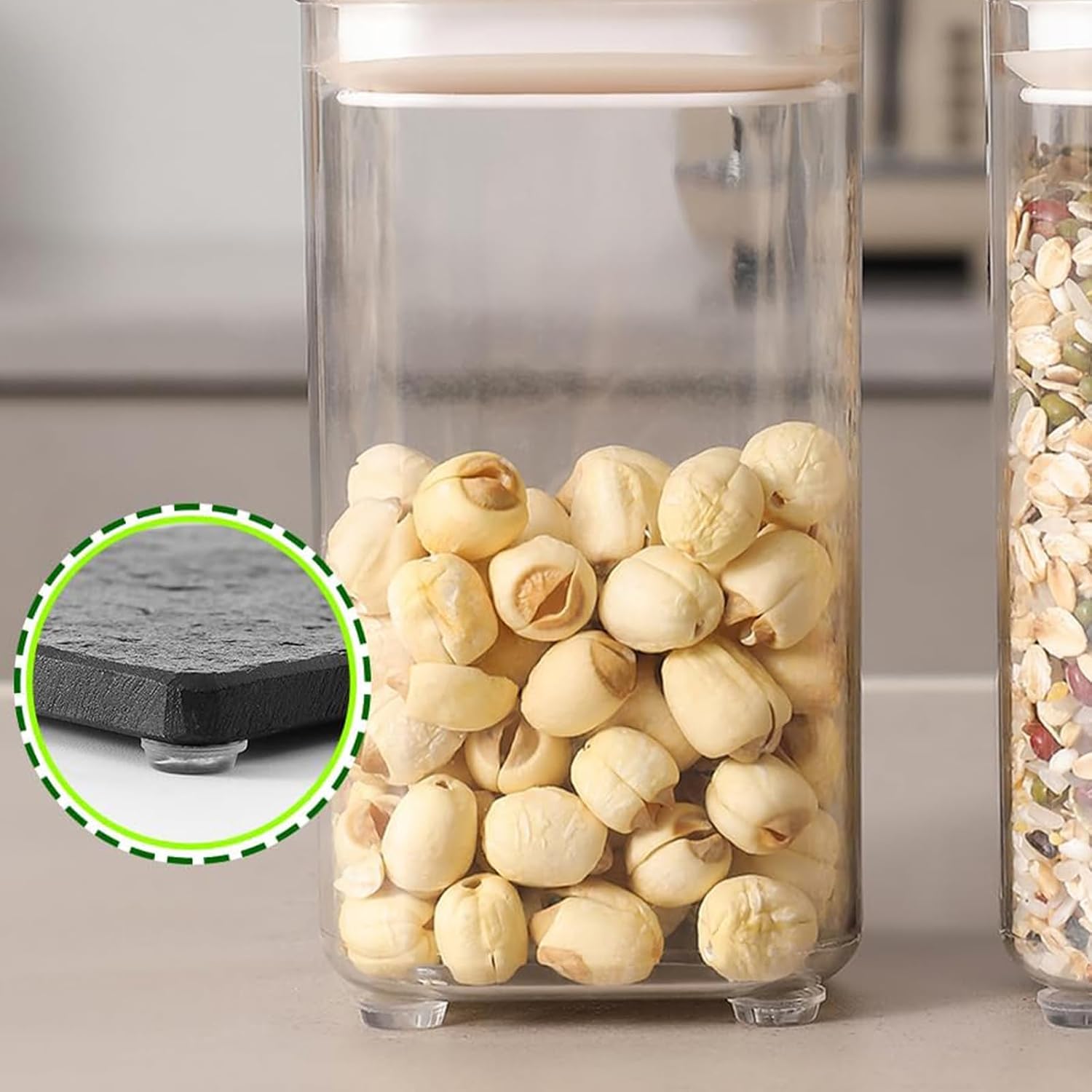 Cabinet Door Bumpers 192 Pcs Self Adhesive Sound Dampening Bumpers Pads, Clear Round Rubber Feet for Surface Protection and Furniture Noise Reduction, Drawers โ image 5