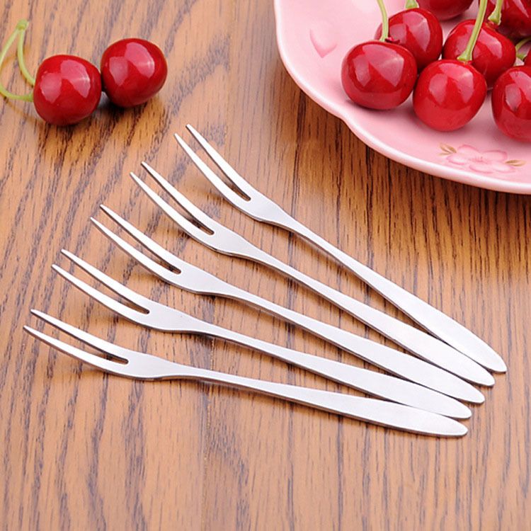 20-piece Appetizer Dessert Forks, Stainless Steel Mini Salad Fruit Fork Tasting Forks Cocktail Fork — image 5