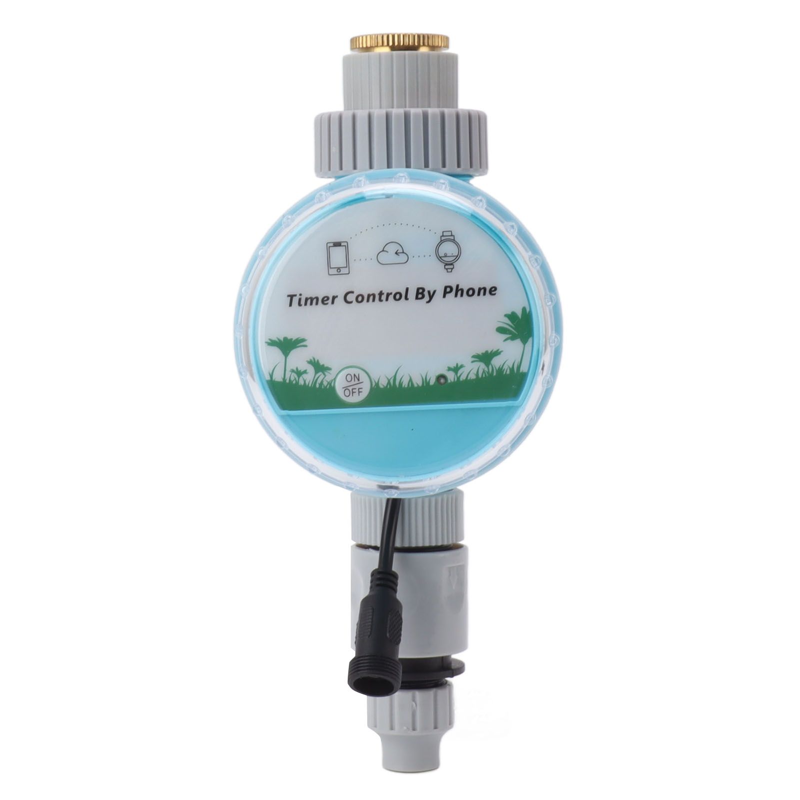 Sprinkler Timer Plastic WiFi and Bluetooth Control IP68 Garden Irrigation Timer for Garden Farm Park — image 4