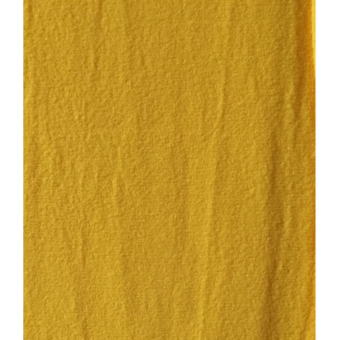 Womens Footless Tights Fluoro Bright Colour Stretch Polyester Hosiery - Yellow — image 3