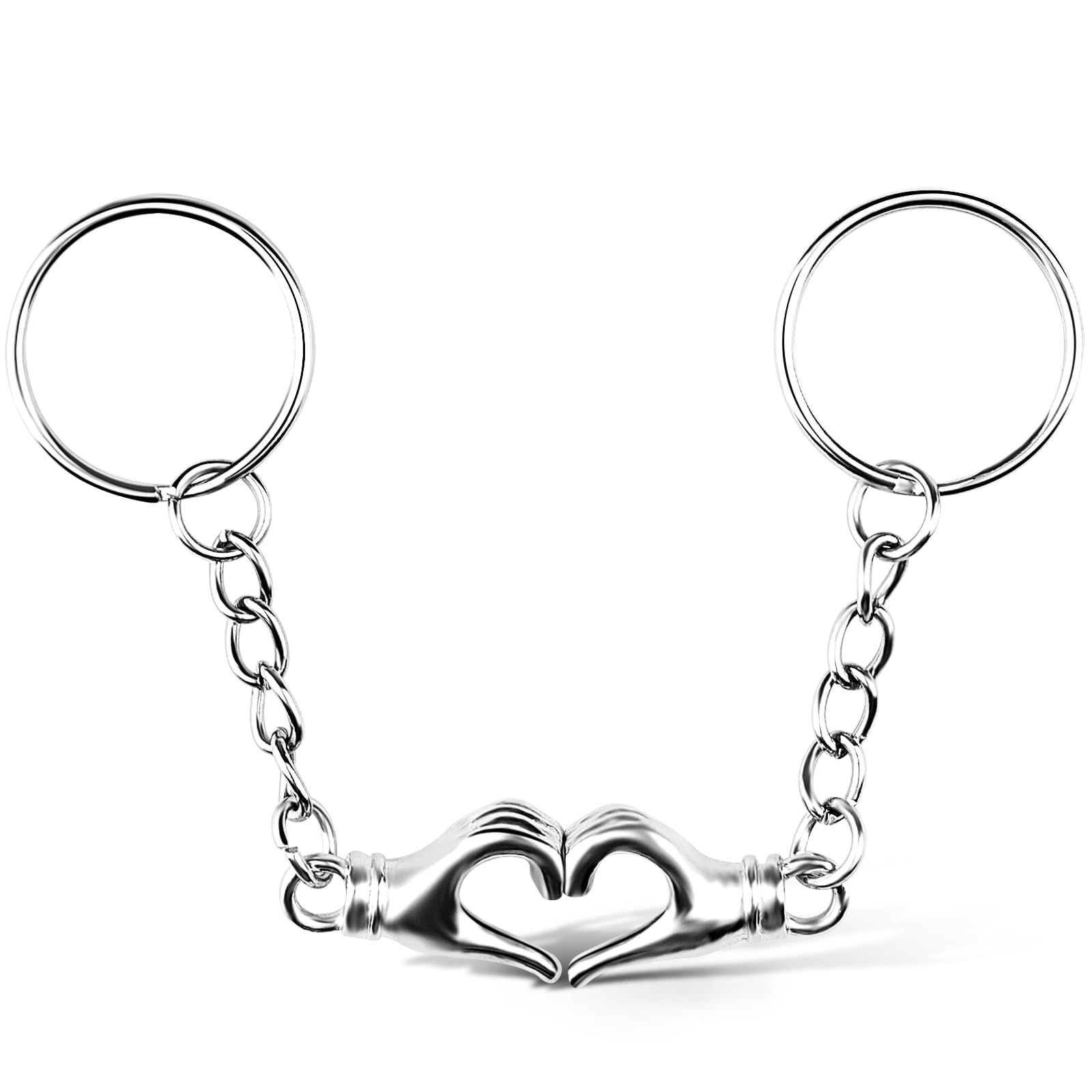Cute Keychain for Boyfriend Funny Valentines Gifts, Matching Keychains for Best Friends Boyfriend Girlfriend, Cute Couple Gifts