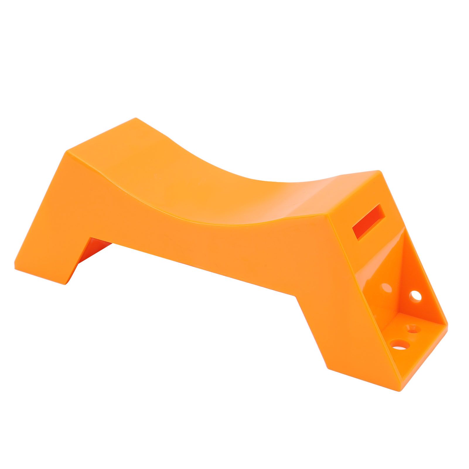 Gas Cylinder Holder Plastic Cylinder Wall Mounted Fixed Bracket with Expansion Screw Safety Strap Orange โ image 4