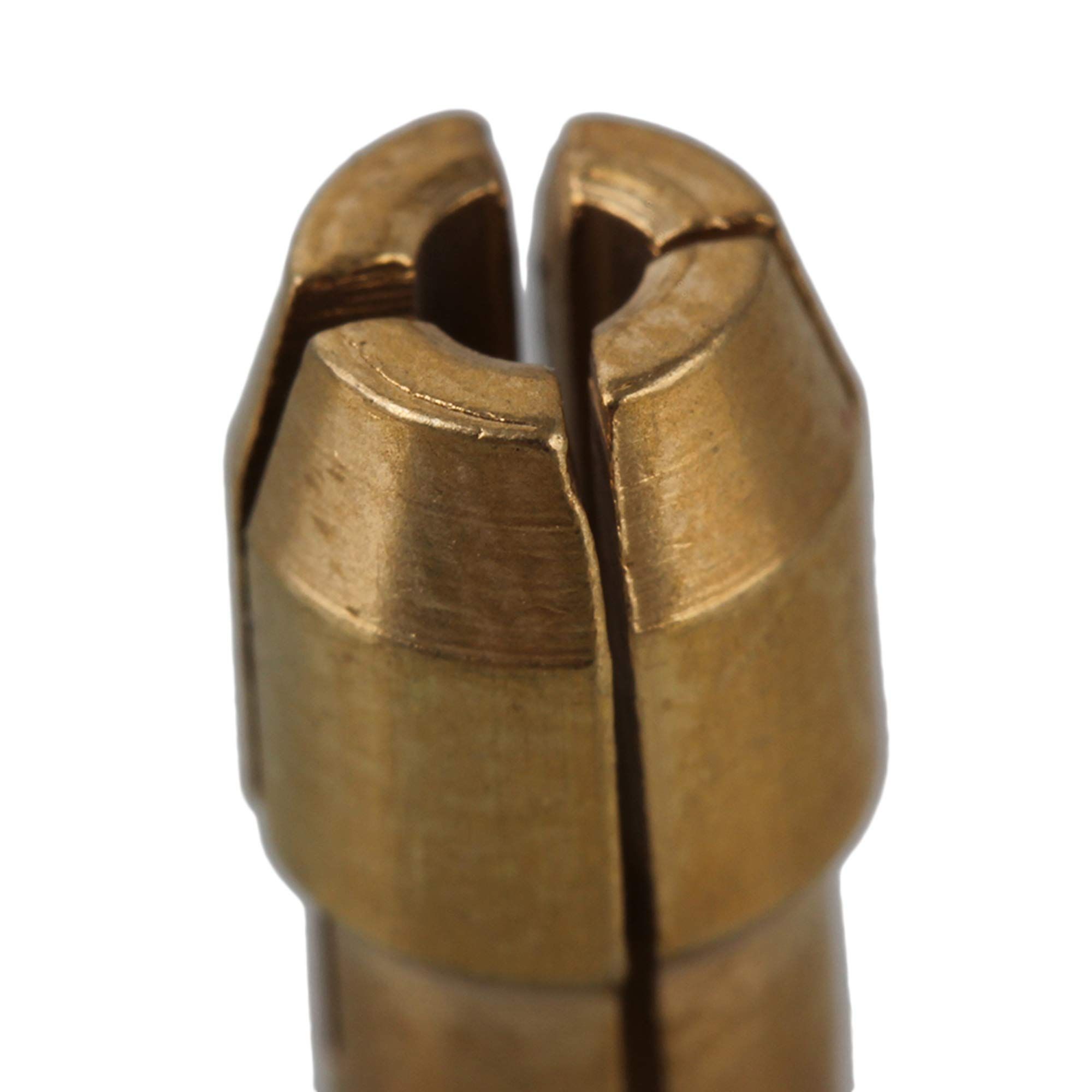 0.5-3.2mm Brass Collet Drill Chuck Fits Rotary Tools Electric Grinding Collect Chuck Holder Pack of 10 (4.8mm Shank Dia) — image 2