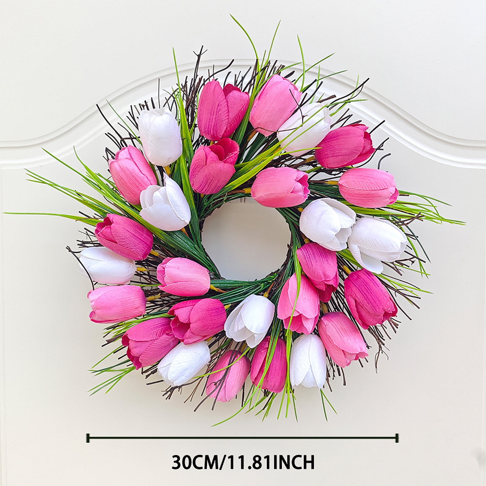 Mothers Day Gifts for Mom Front Door Welcome Sign - Heart-Shaped Happy Mother'S Day Sign Mothers Day Decorations J โ image 3