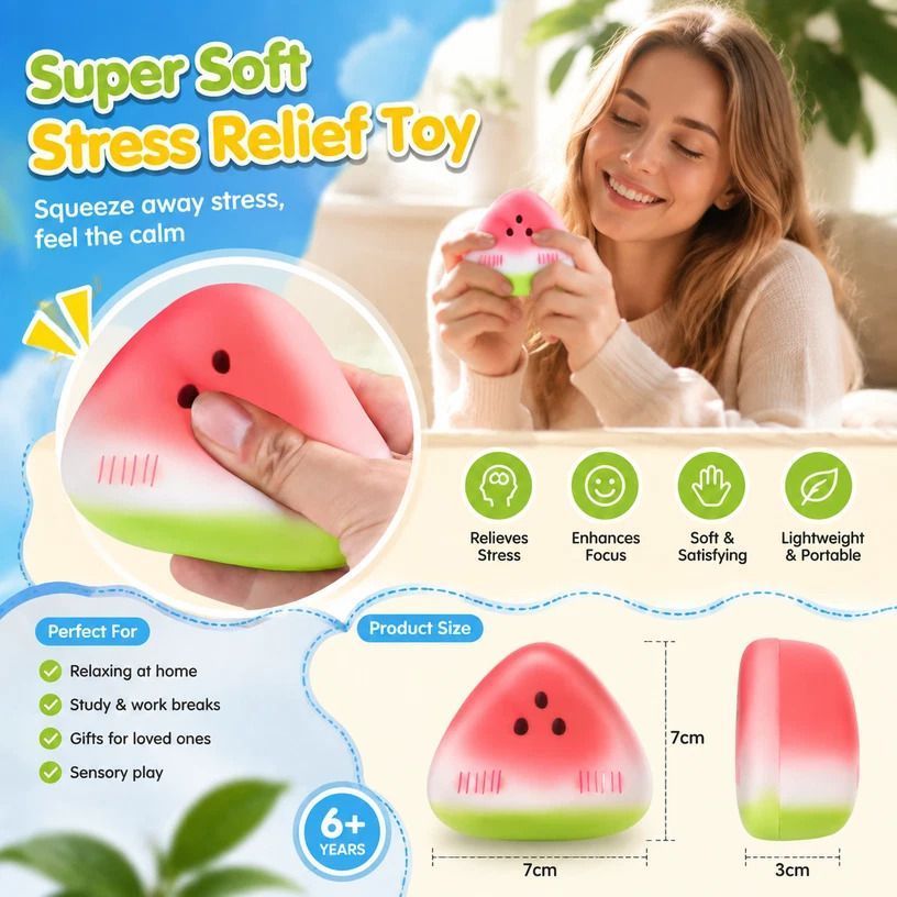 Matcha & Pink Butter Stick 23cm Stress Relief Toy 2 Pack — image 2
