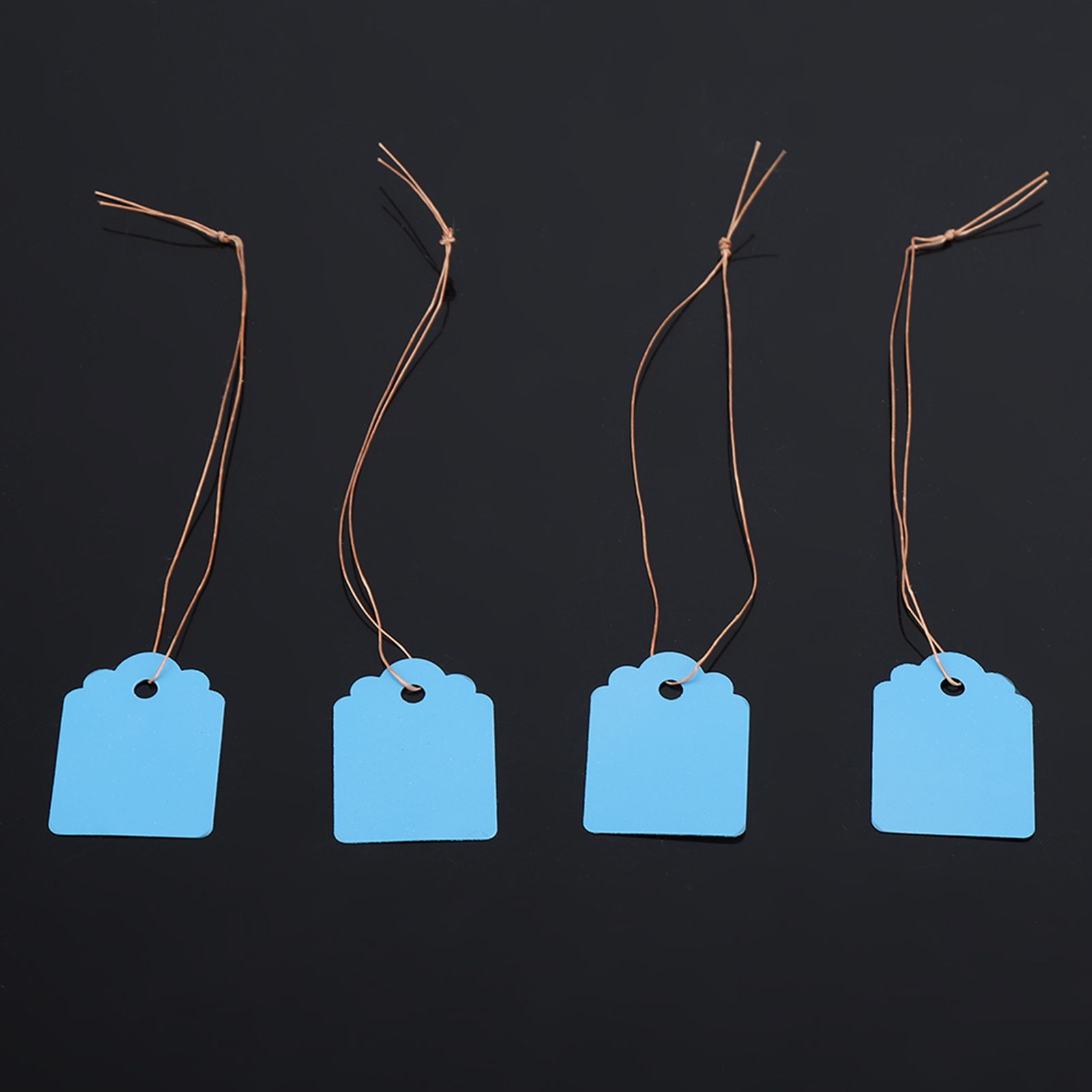 200pcs PVC Hanging Flower Plant Seed Name Tag Label Marker Sign Outdoor Blue — image 4