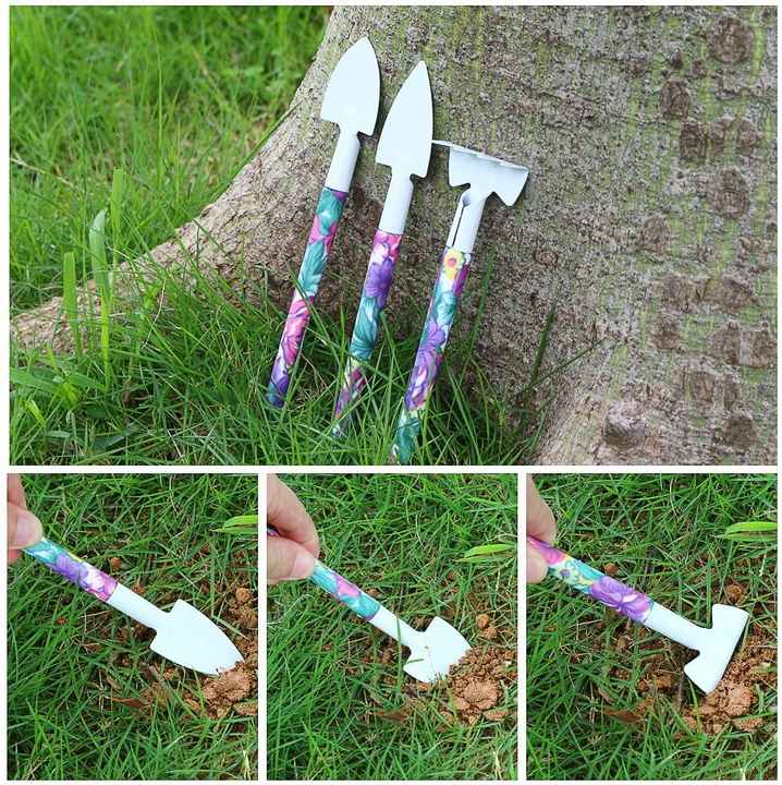 YL/L10 Green 10-Piece Floral Gardening Tool Set with Carrying Case - Durable and Stylish โ image 3