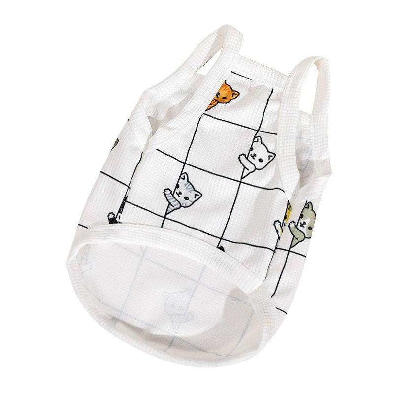 Pet Vest Halley Dog Cat Waffle Tank Top S(24g) — image 4