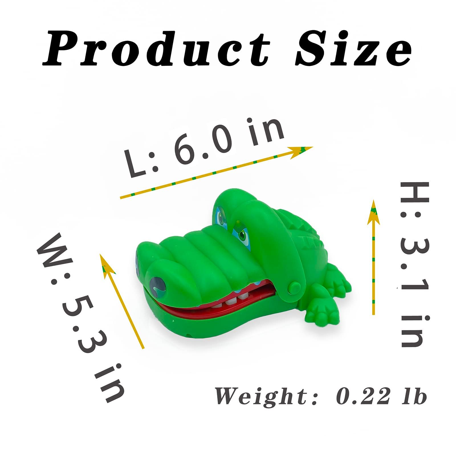 Dentist Game Crocodile Teeth Game Alligator Tooth Game Crocodile Game with Teeth Alligator Game Push Teeth Down (Crocodile) — image 5