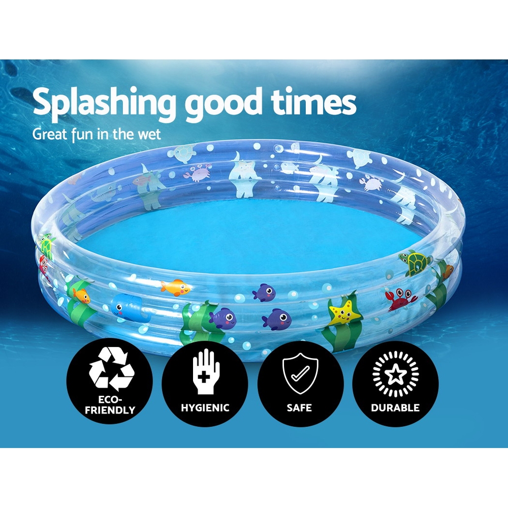 Bestway Swimming Pool Above Ground Play Kids Pools Inflatable Round Family Pool — image 4