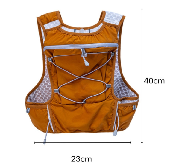 Yellow Hydration Backpack for Trail Running, Marathon, and Cycling — image 4