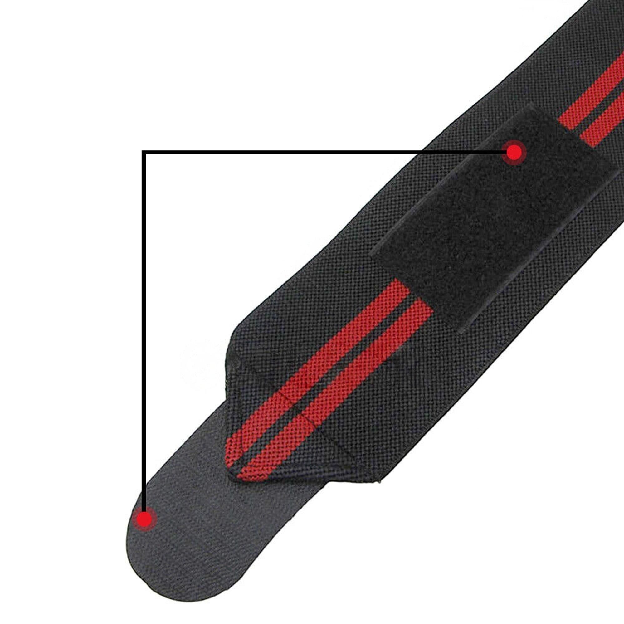 Gym Muscle Support Wrist Straps Weight Lifting Bodybuilding Wraps - Grey โ image 5