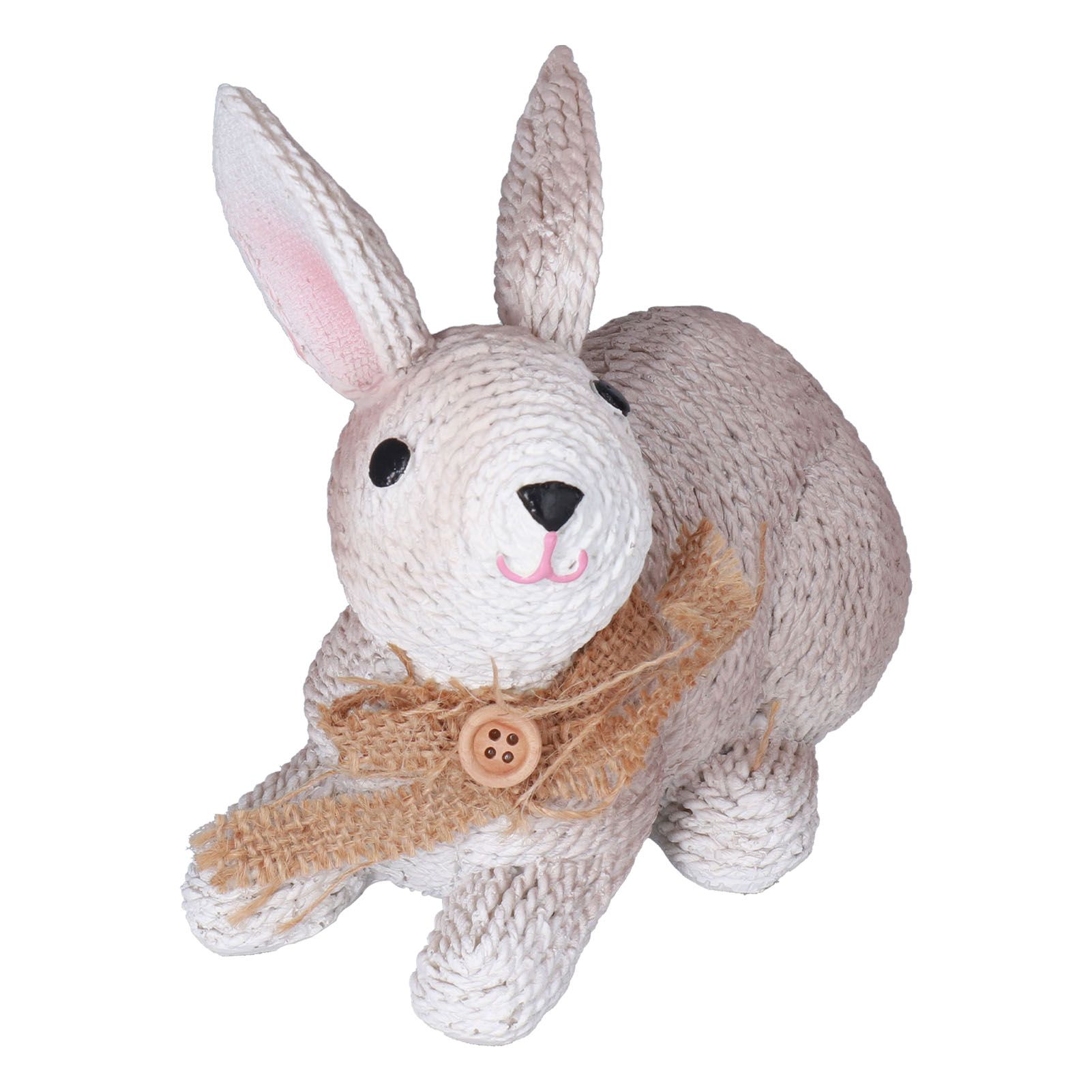 Rabbit Sculpture Simulation Resin Rabbit Ornament Environmentalliy Friendly and Durable for Family and BedroomRabbit A — image 6