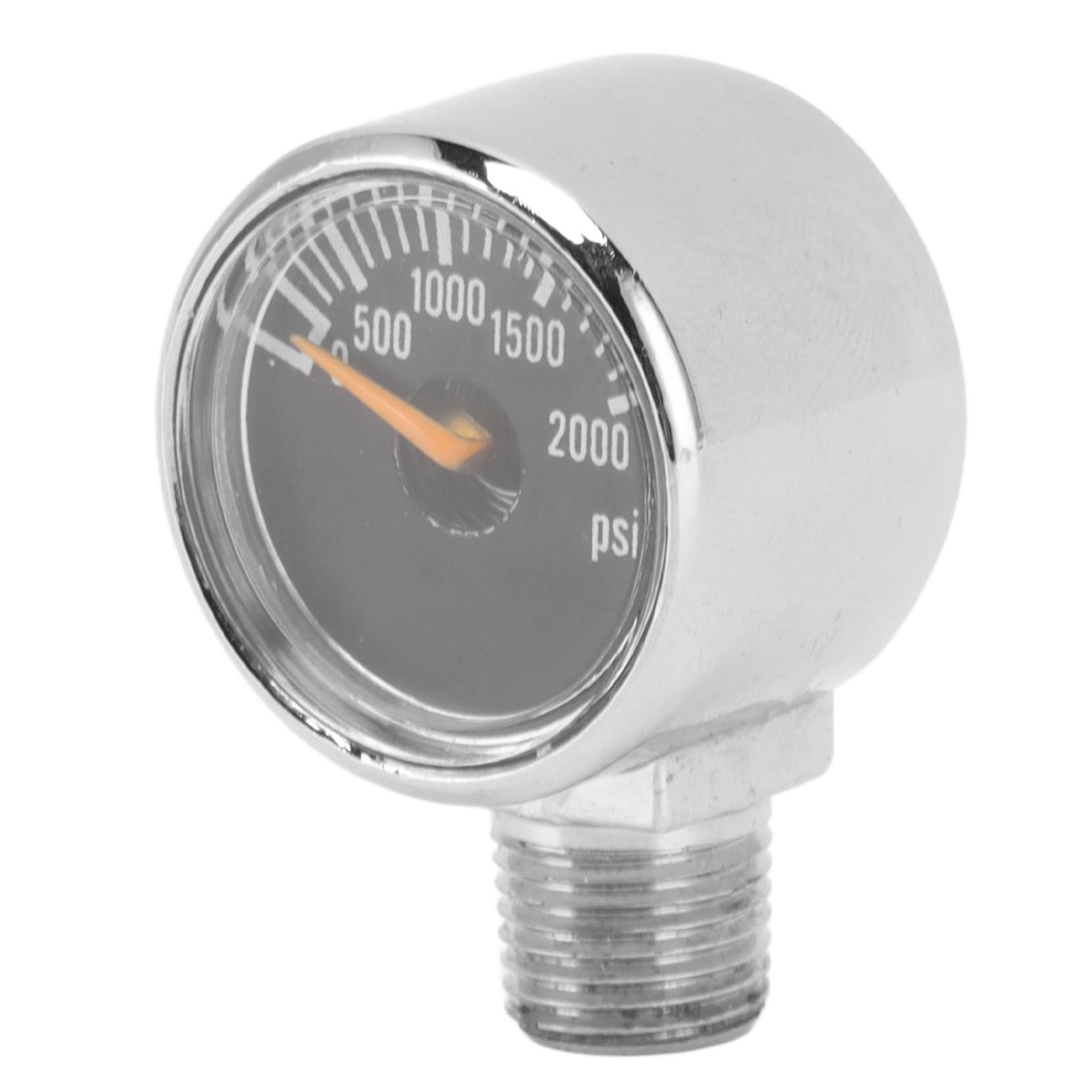 2000psi Pressure Gauge 1/8NPT Mount CO2 Cylinder Filling Pressure Meter for CO2 Gas Tank Keg Black โ image 6