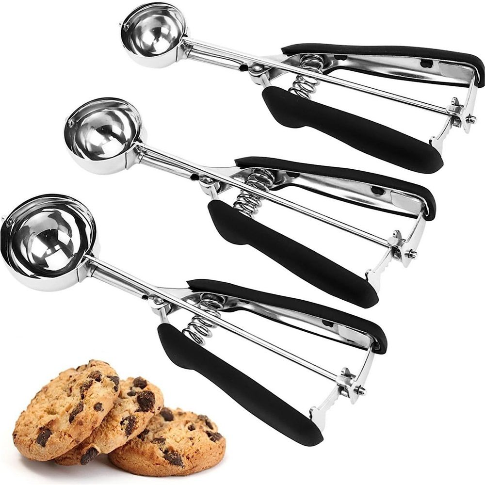 Cookie Scoops for Baking Set of 3 — image 2