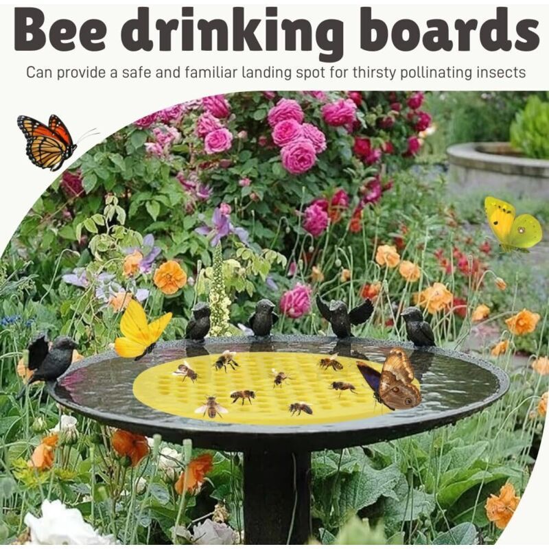 4 Pcs Distributeur of Water for Abeilles Ile Flottante Aux Abeilles Plateau for Station of Abreuvement of Abeilles — image 2
