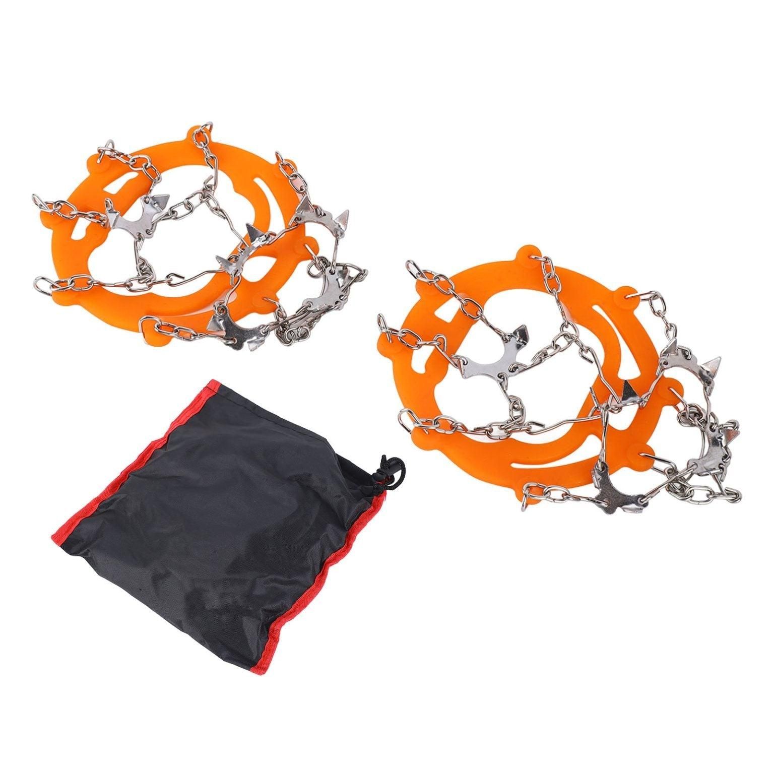 anti slip snow ice crampons for hiking boots crampons traction spikes โ image 5