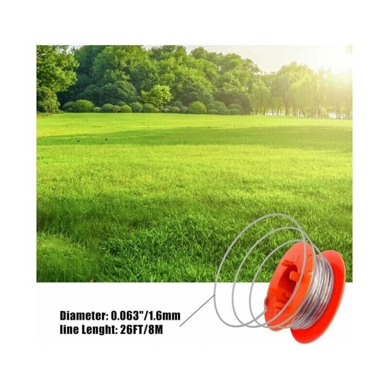 Bosch Art 23 26 30 Easytrim & Combitrim Wire Spool, 8M x 1.6mm, F016800175 (3 Spools + 1 Cover) โ image 2