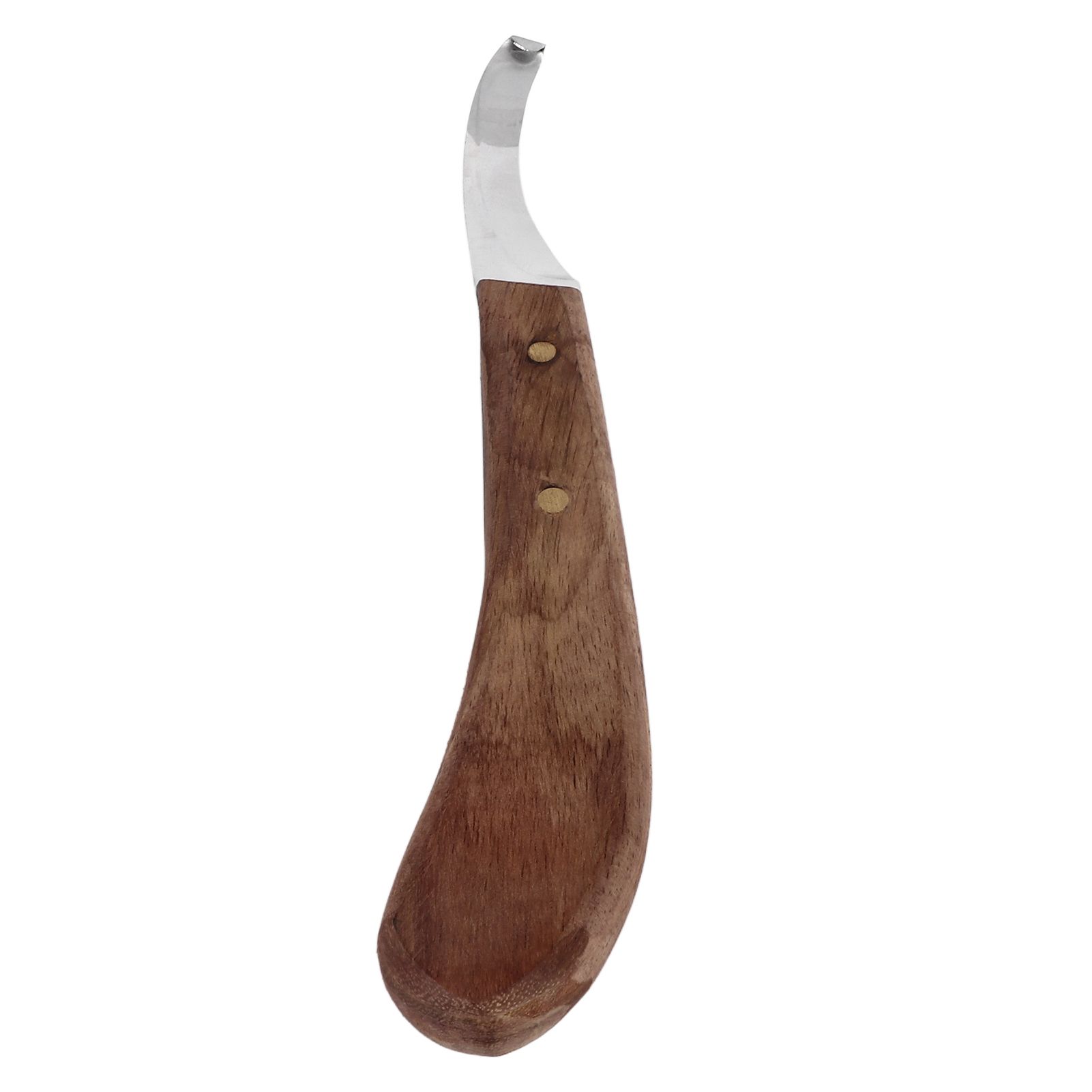 Horse Hoof Knife Curved Fine Carbon Steel Blade Ergonomic Left Hand Hoof Trimmer for Farm — image 6