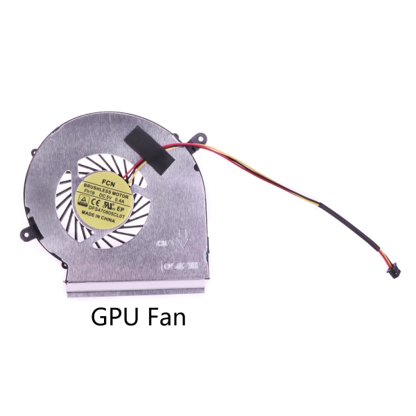 CPU Fan for MSI GE72 GE62 PE60 PE70 GL62 GL72 2QD 2QE 2QF 007 × 053 × 216XCN Cooler PAAD06015SL DC5V 0.55A Cooler — image 2