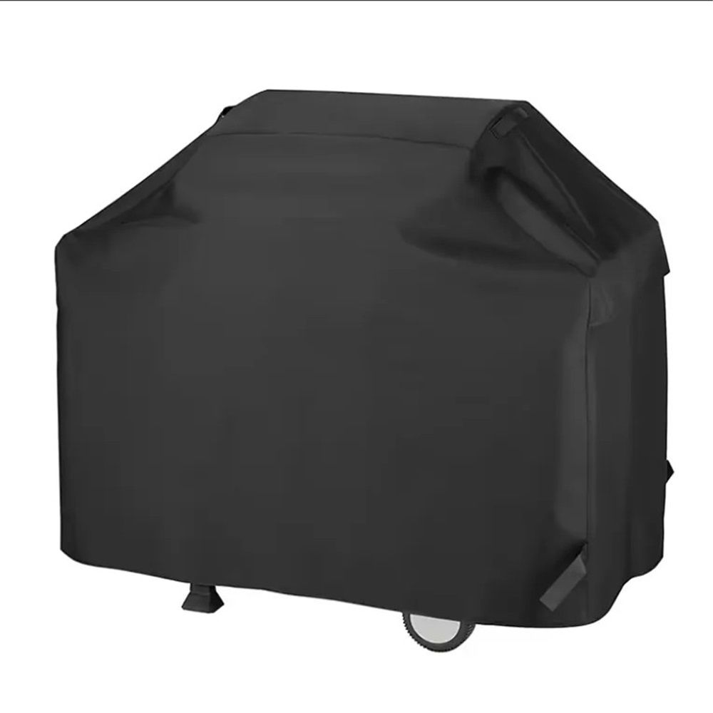 Grill Cover, BBQ Gas Grill Cover for Outdoor Grill, Waterproof, Anti-UV, Rip-Proof, Fade Resistant Material, Barbecue Cover Black 100 × 66 × 80cm — image 2