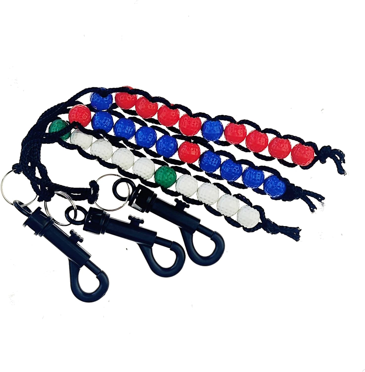 3/6/10/15 Pack Golf Bead Counter Stroke with Clip — image 3