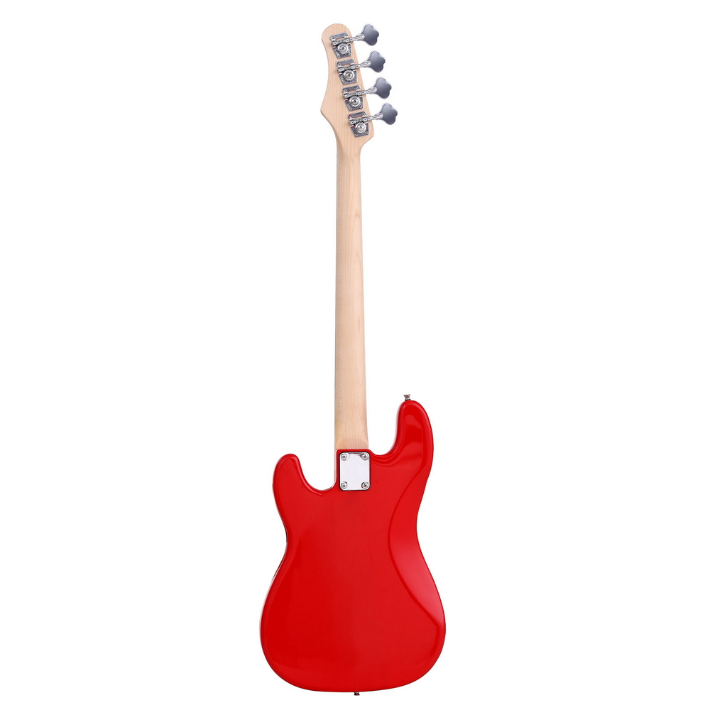 Alpha Electric Guitar Bass 47 Inch Red — image 3
