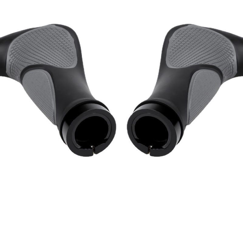 Bike Grips Handbars Comfort Soft Rubber Bicycle Handle Bar Grip with Anti-Slip Locking Ring fits 22.2mm Handlebar โ image 4