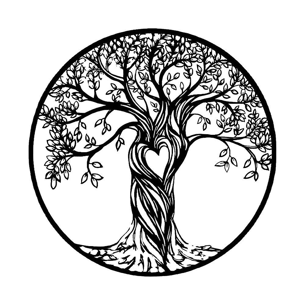 Tree Life Wall Decoration Metal Tree Wall Sculpture — image 5