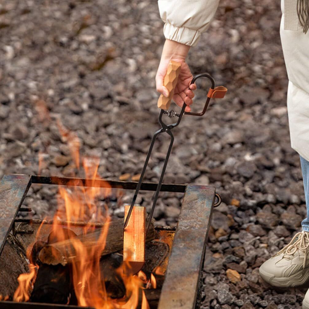 Grabber Fireplace Tongs for Outdoor — image 5
