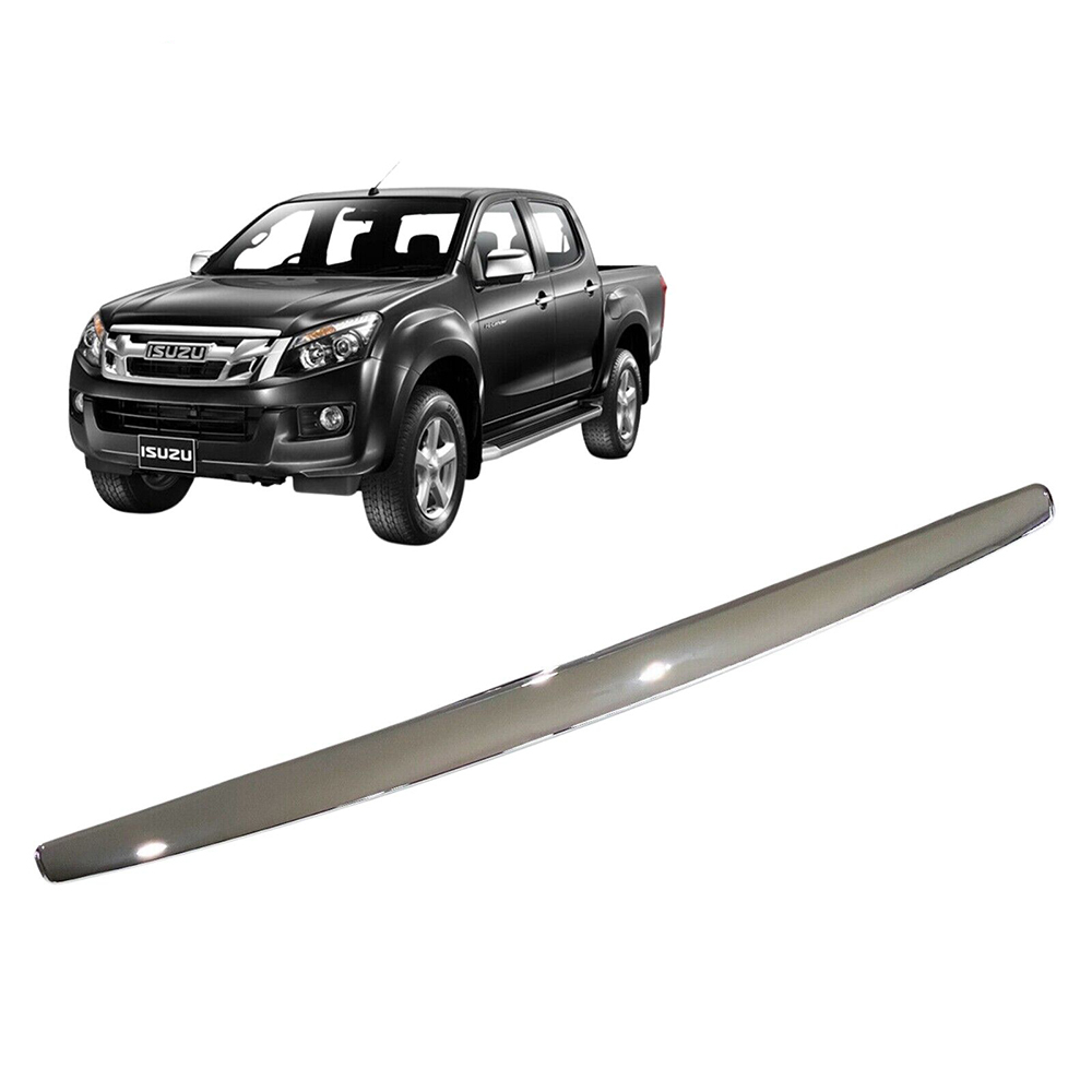 Chrome ABS Car Front Line Bonnet Hood Trim for ISUZU D-Max Dmax MU-X 2012-2016 — image 2