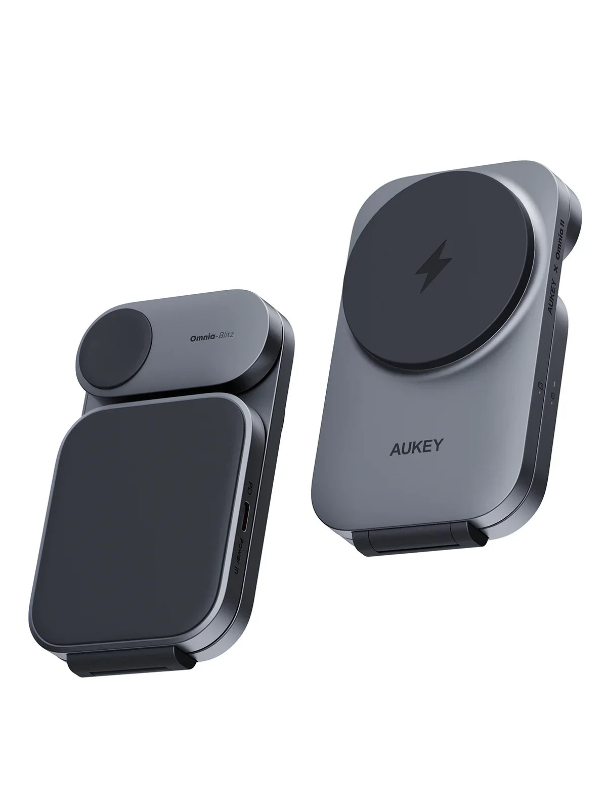 AUKEY MagFusion Z Qi2 15W 3-in-1 Foldable Wireless Charger for iPhone, Apple Watch & AirPods – LC-MC312 — image 3
