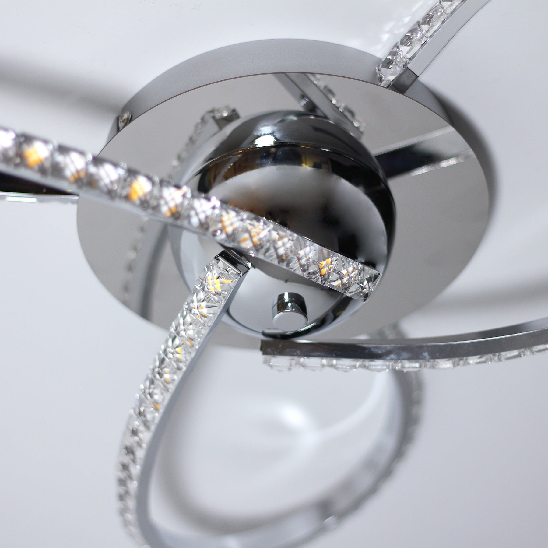 Irie Dimmable 3 Lights LED Ceiling Light - Chrome — image 3